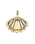 Strong In the Waves Shell Pendant 16-18" Classic Rolo Necklaces Jane Win