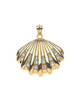 Strong In the Waves Shell Pendant 16-18" Classic Rolo Necklaces Jane Win