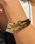 Sunray Bangle Gold Bracelets Native Gem