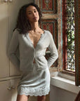 Thea Cashmere Sweater Eucalyptus Sweater - Cardigans Doen
