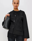 Tomoko Jacket Black Outerwear - Longsleeve Rails
