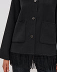 Tomoko Jacket Black Outerwear - Longsleeve Rails