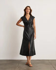 Tracy Dress Black Dresses - Midi Tanya Taylor