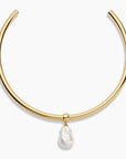 Talia Pearl Bail Charm Necklaces Thatch