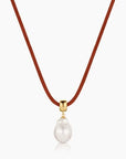 Talia Pearl Bail Charm Necklaces Thatch