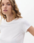 The Slub Tee Bright White Tops - Tees rag & bone