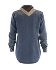 The Rodeo Shirt Medium Denim Tops - Button Down The Shirt