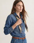 The Rodeo Shirt Medium Denim Tops - Button Down The Shirt