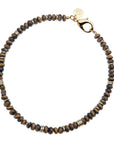 Gumdrop Beaded Necklace Tiger's Eye Necklaces Jane Win