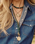 Protect Eagle Original Pendant Coin 18" Grande Rolo Necklaces Jane Win
