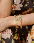 Lucky Bonne Chance Disk Bracelet Bracelet Jane Win