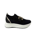 Simone Black/Pewter Sneakers Softwaves