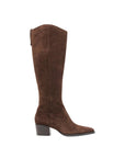 Virona H2O Boots Dark Brown Suede Knee High Boots Dolce Vita