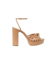 Rivka Leather Knot Platform Sandal Dune Sandals - Heeled Sandals Loeffler Randall