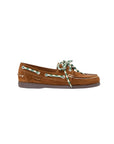 Franco Suede Boat Shoe Cacao Flats - Loafer Loeffler Randall