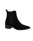 Celina Black Soft Suede Boots - Booties Paul Green