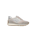 Valentina Sneaker Suede Grey Metallic Sneakers Veronica Beard - Shoes
