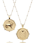 Courage Original Pendant Coin 16-18" Satellite Necklaces Jane Win