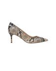 Rita Ecru Multi Pumps - High Veronica Beard - Shoes
