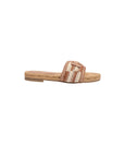 Miya Slide Sandal Brown Multi Sandals - Flat Sandals Sam Edelman