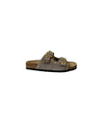 Bon Suede Sandal Taupe Sandals - Flat Sandals Silent D