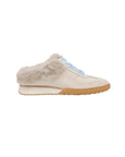 Izzey Plush Sneaker Taupe Suede Sneakers Dolce Vita