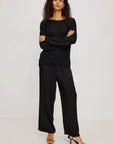 Virgo Pant Black Pants - Trousers Rails