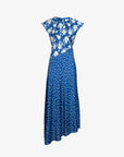 Violeta Dress French Blue/Cream Dresses - Maxi Tanya Taylor