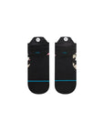 Light Performance Tab Camo Floral Black Socks Stance