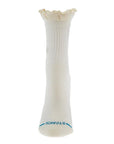 Ruffle Icon Quarter Socks Ivory Socks Stance
