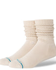 Icon Slouch Crew Socks Oatmeal Socks Stance