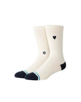 Heart Crew Ivory Socks Stance