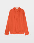 Tink Satin Blouse Tangerine Tops - Blouses Zadig & Voltaire