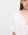 Teko Satin Blouse Judo White Tops - Blouses Zadig & Voltaire
