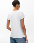 We Heart NYC Tee White Tops - Tees rag & bone