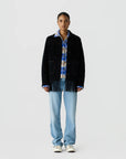 Western Fringe Jacket Black