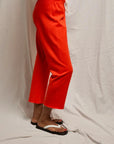 Jamaica Fleece Drawstring Pant Tomato Pants - Sweatpants perfectwhitetee