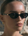 Duskfall Black Sunglasses Le Specs