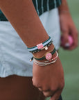 Tee Time Hair Tie & Bracelet Set