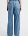 Featherweight Logan Pull on Track Eversport Denim - Flare & Wide Leg rag & bone
