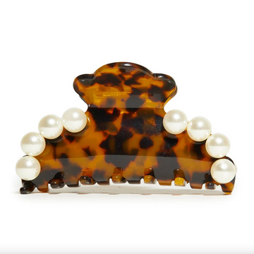 Medium Pearl Claw Clip Tortoise