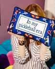 Pickleball Era Needlepoint Pillow Home Decor - Pillows Furbish