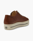 Skylar Cognac Leather Shoes - Sneakers Paul Green 