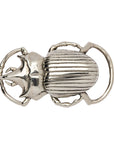 Beetle Buckle Silver Belts Claris Virot