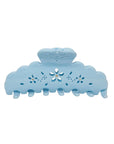 Big Effing Clip Blue Fleur Eyelet Beauty & Hair Emi Jay