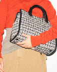 Metro Box Tote Medium Boucle Handbags - Tote & Satchel MZ Wallace 