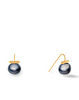 Baby Petite + Sweet Pebble Pearls Dark Grey Earrings Catherine Canino