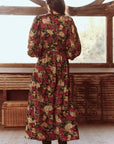 The Brook Dress Hidden Garden Floral Dresses - Midi The Great 