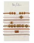 The Village Bracelet/Hair Ties - 8 Pack Beauty & Hair BY LILLA