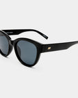 Majestic Black Polarized Sunglasses Le Specs